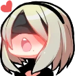 2B_love emote
