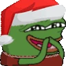 peepoGiggleChristmas emote