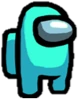 Among_Us_Cyan emote
