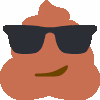 Cool_Poop_Emoji emote