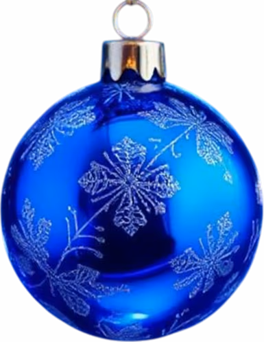 ChristmasBaubleBlue emote