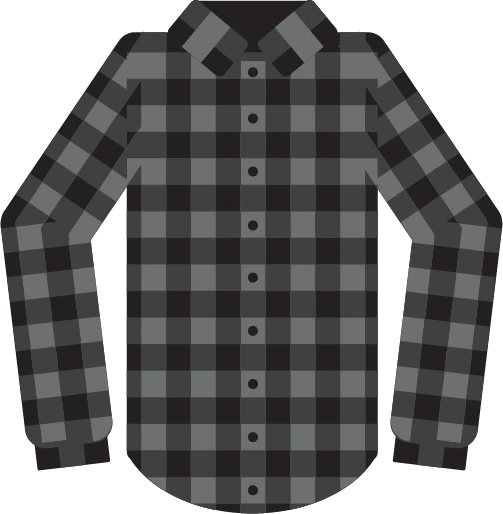 flannel_black emote