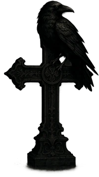 Blackcrossandbird emoji