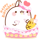 HappyBirthdayMolang emote