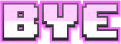 BYE emote