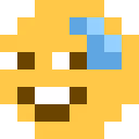 sweatsmile emote