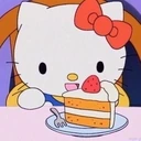 hellokitty_cake emote