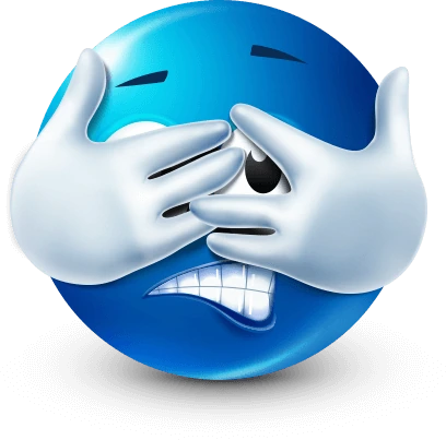scared emoji