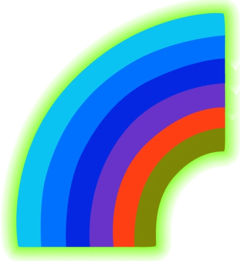 RadioactiveRainbow emote
