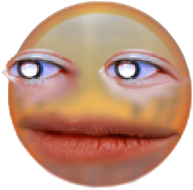 cursed_emote_lips sticker