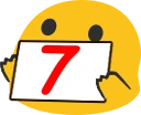 number7 emoji