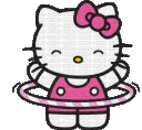 HelloKittyHulaHoop emoji