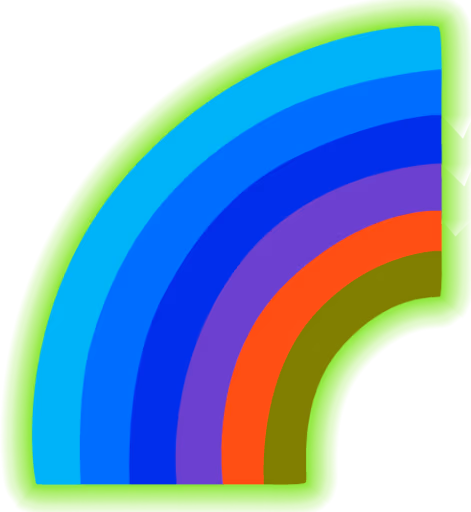 RadioactiveRainbow emote