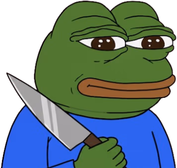 PepeKnife emote