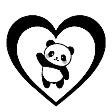 CutePandaFlip emote