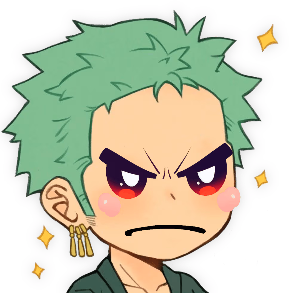 Zoro_MadKawaii emote