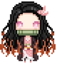 pixel_nezuko emoji