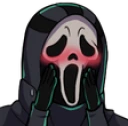 GhostieBlush emote