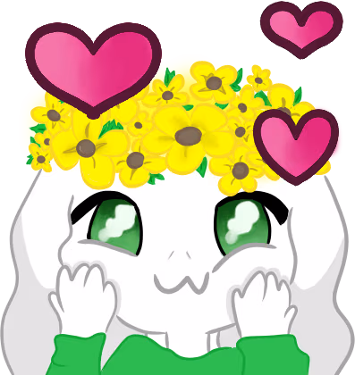 Asriel_Love emote