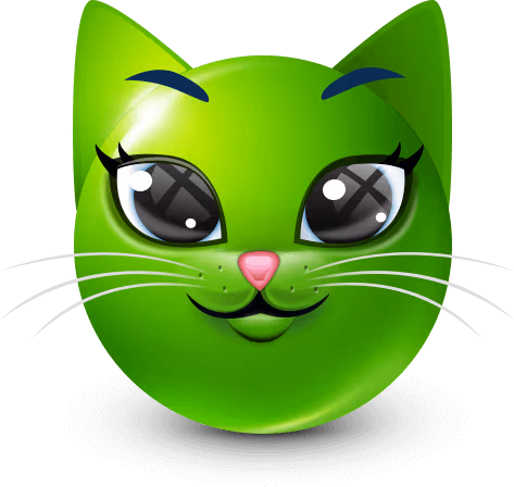 Joobi_Cat_Green emote