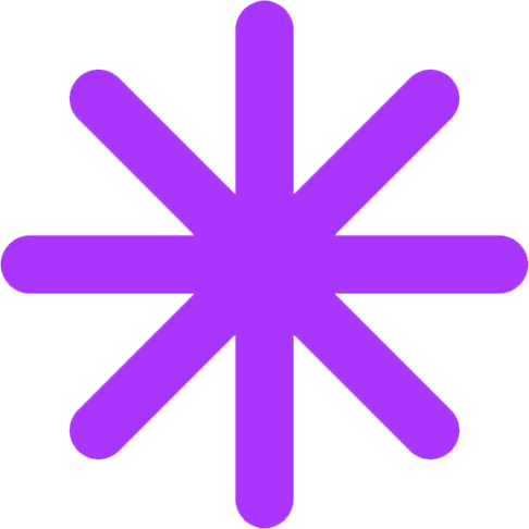 purpleasterisk emote