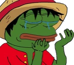 PepeLuffyHands emote