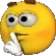shhh emoji