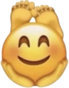 emoji_kickinfeet emote