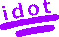 Idot_Purple emote