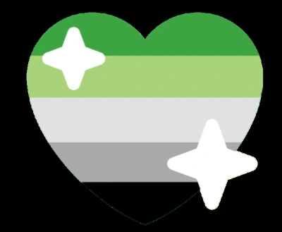 aromantic_sparkle_heart emote