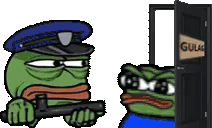 pepePolicesendyoutoGulag animated emote