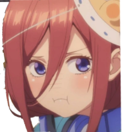 MikuPout emoji