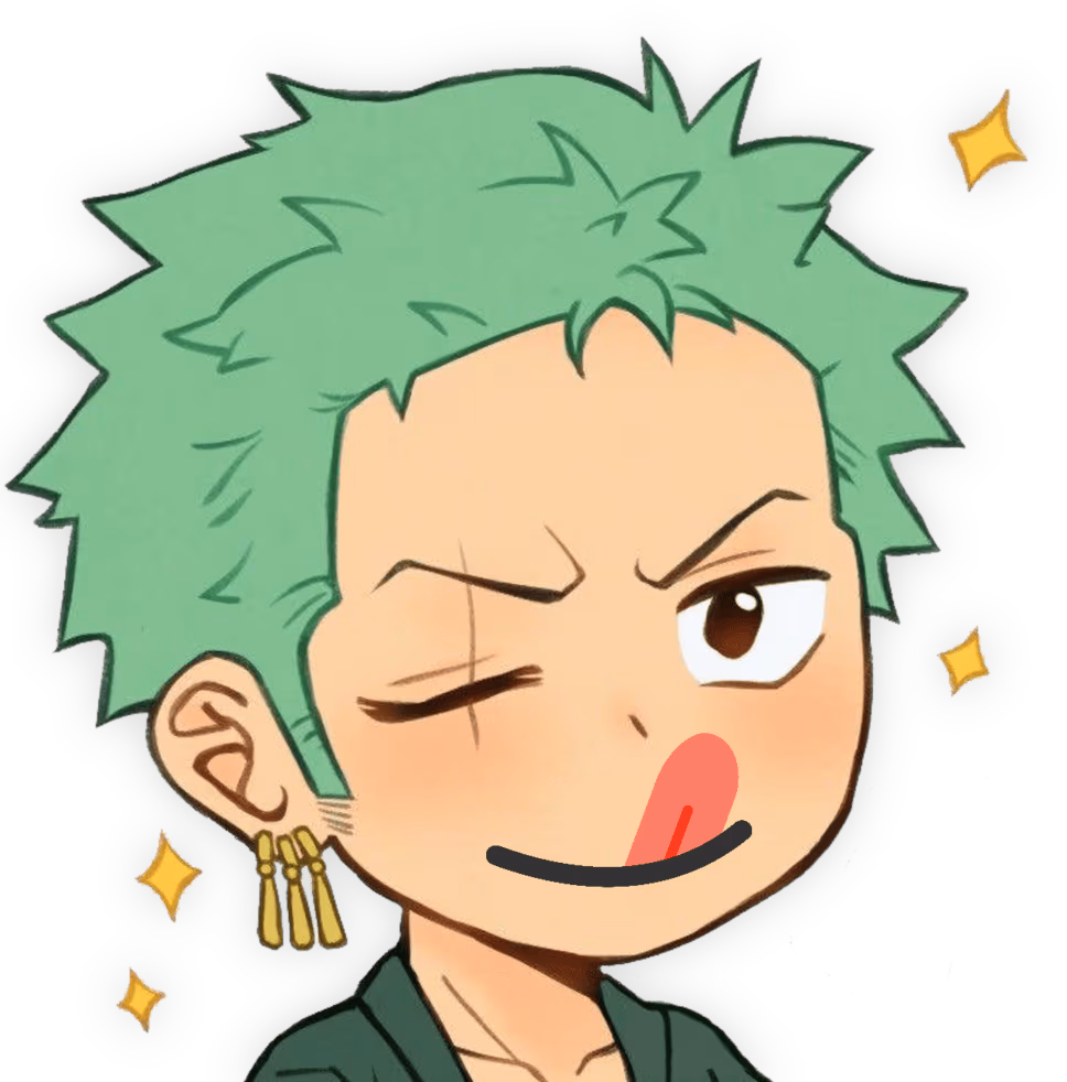 Zoro_ToungeLick emote