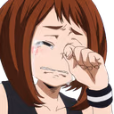 OchakoCryingWithoutHerPhone emote