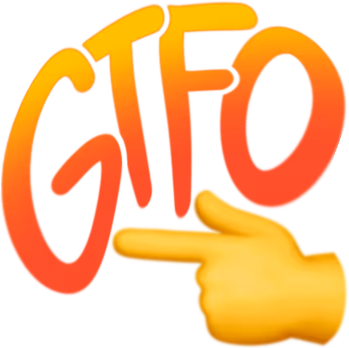 gtfo emote