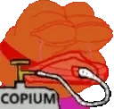 Copium_Overdose_Pepe emote