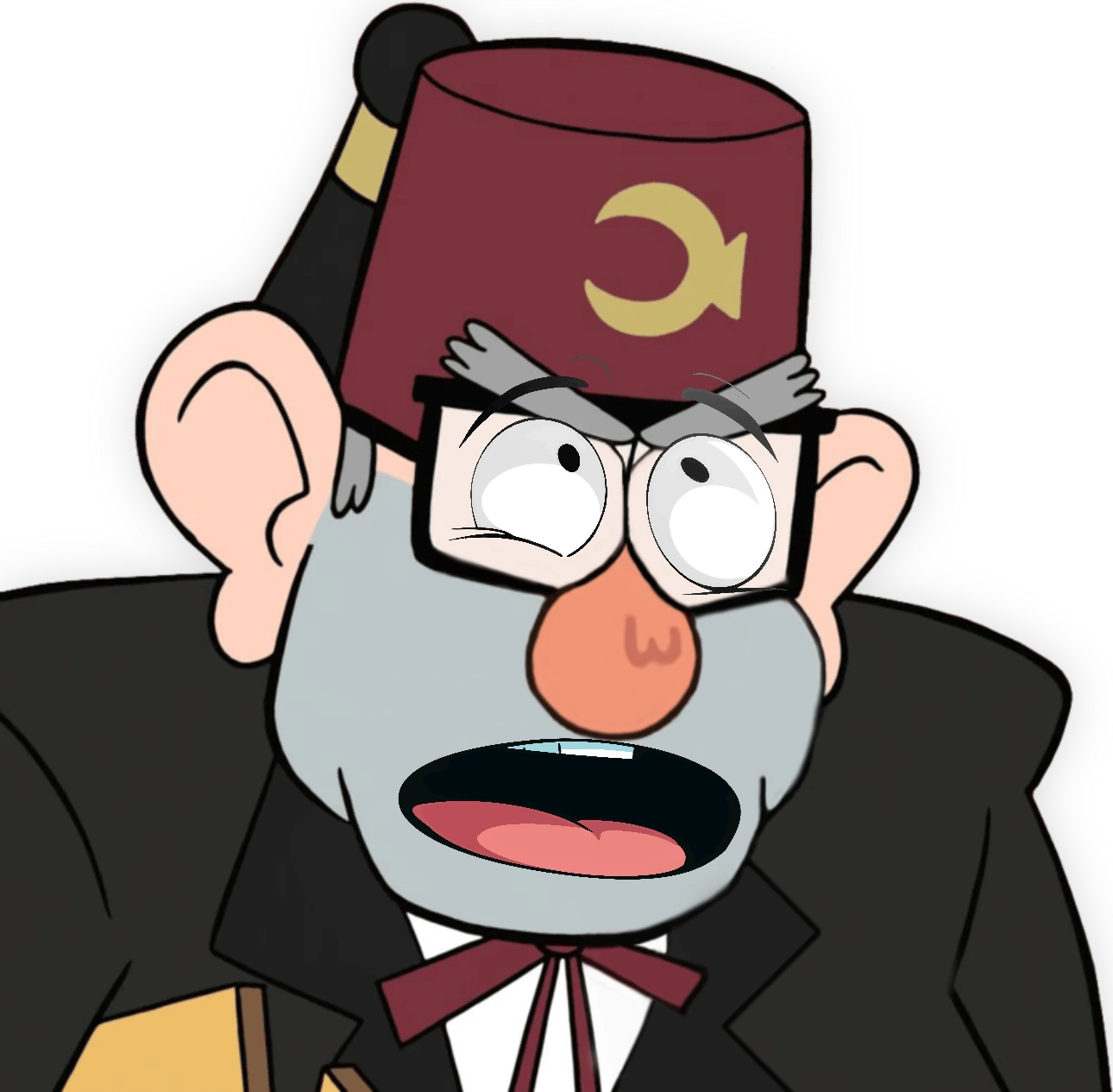 GrunkleStan_WhatIsAboveMe emote