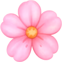 Pinksoftflower emote