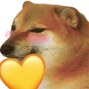 CheemsYheart emote