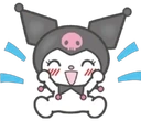 KuromiExcited emote