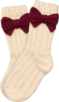 Aesthetic_beige_socks emote