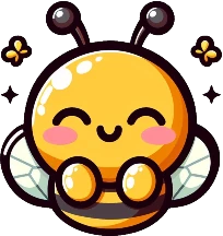 Cute_bee_blush emote