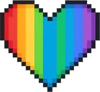 Rainbowheart static emote