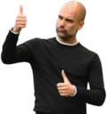 PepGuardiolaThumbsUp emote