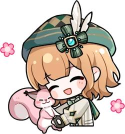 NikkiCushionSquirrel static emote