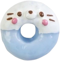 bluewhitedonut emote