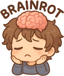 Brainrot emote