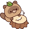 tanukibongotree emote