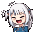 guraLaugh animated emote