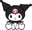 KuromiSit emote